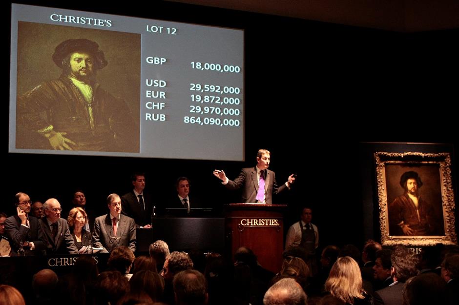 A record-breaking auction 
